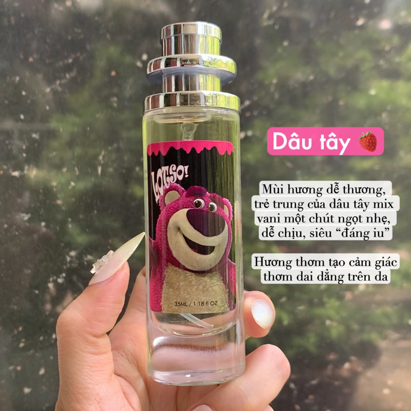 NƯỚC HOA GẤU DÂU MÙI PHẤN EM BÉ MÙI TRÁI CÂY Mây Official