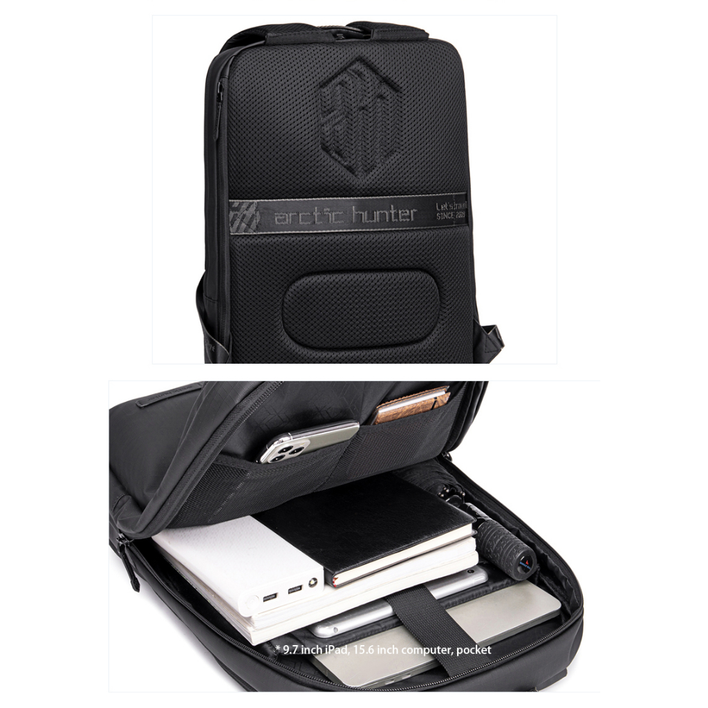 Balo Du Lịch  Arctic Hunter B00529 Đựng Máy Tính 15.6 Inch, Chất Liệu Oxford Chống Thấm Nước