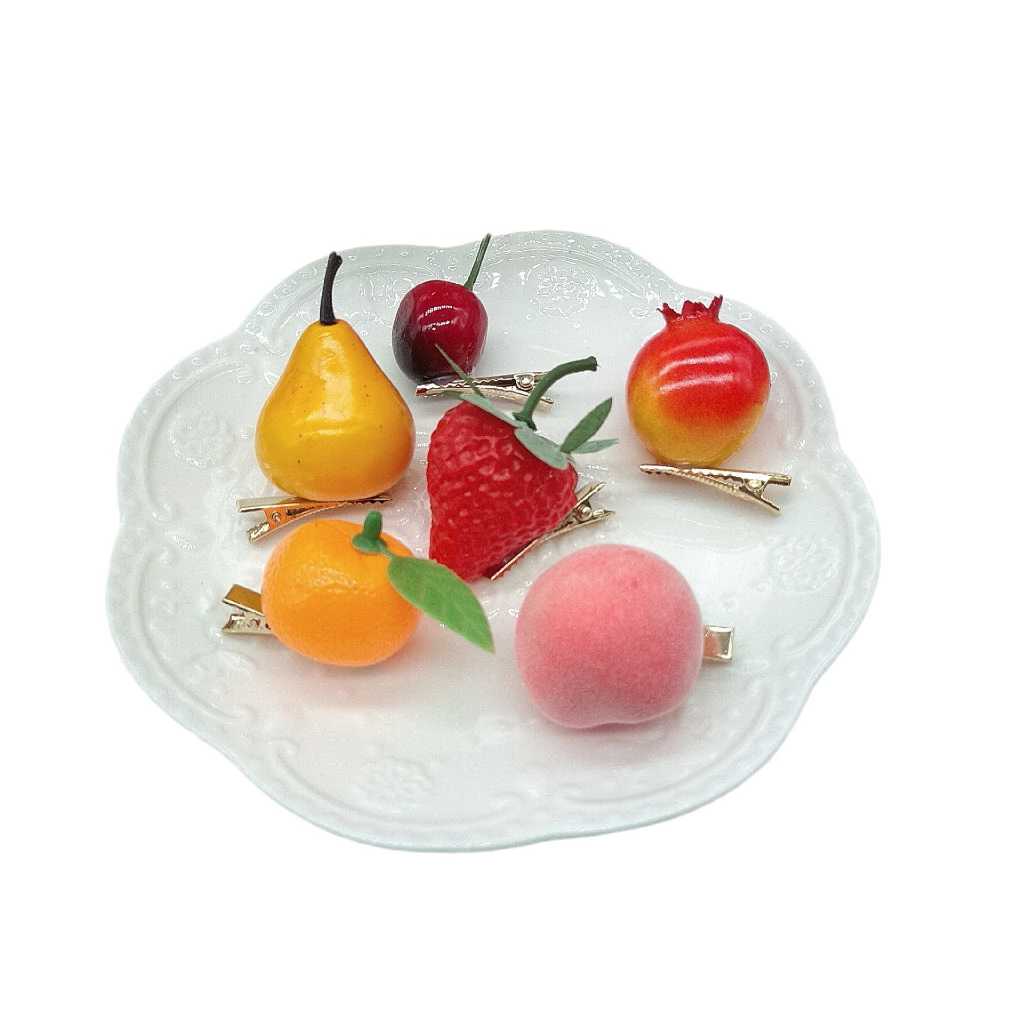 Kẹp Tóc Mái Hoa Qủa Dễ Thương Dành Cho Nữ