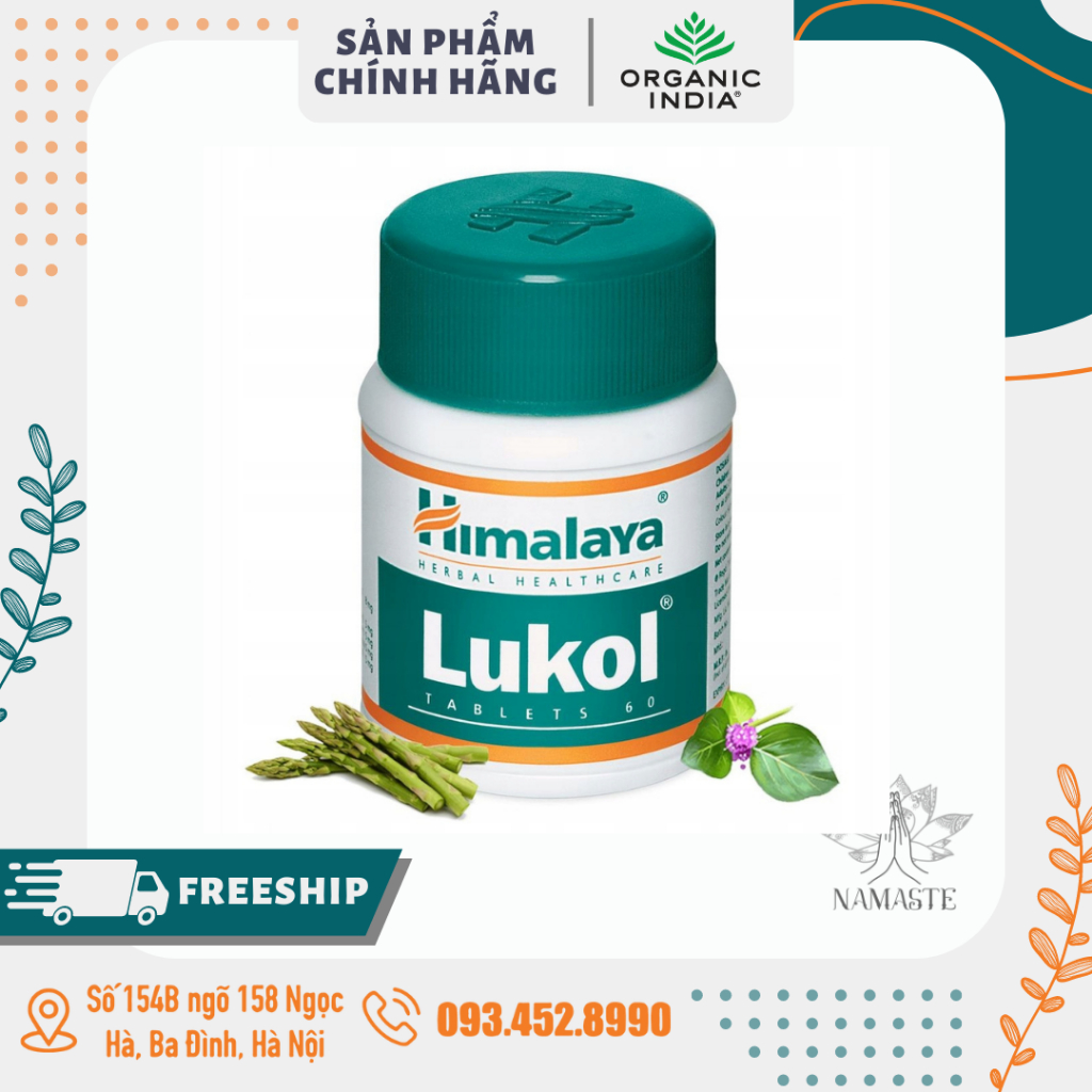 Himalaya Lukol Viên Uống Cân Bằng Nội Tiết Tố Nữ Cải Thiện Các Vấn Đề Phụ Khoa Nhập Khẩu Ấn Độ | Lê Bằng Vân