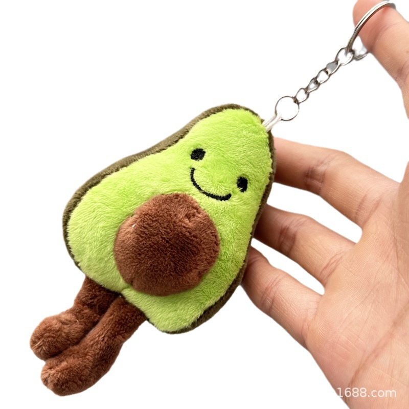 Móc khóa gấu bông, móc khóa bơ cute, móc cài cho balo, túi, móc chìa khóa