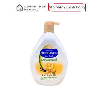  Sữa tắm Monsavon chiết xuất Sữa và Hoa Vani 1L 