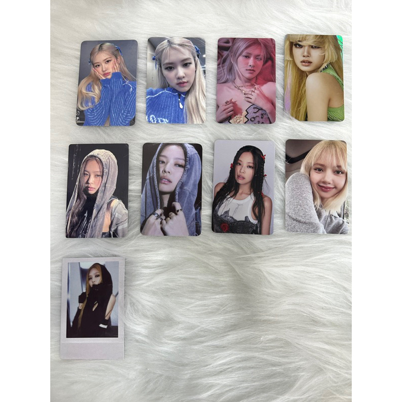 Card Blackpink Official chính hãng Card Jennie Lisa Rose