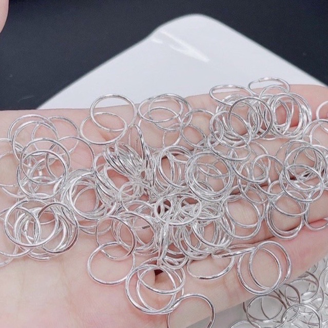 VÒNG TẦU TRƠN SZ MINI CHO BÉ CHUẨN BẠC TA-THJ SILVER