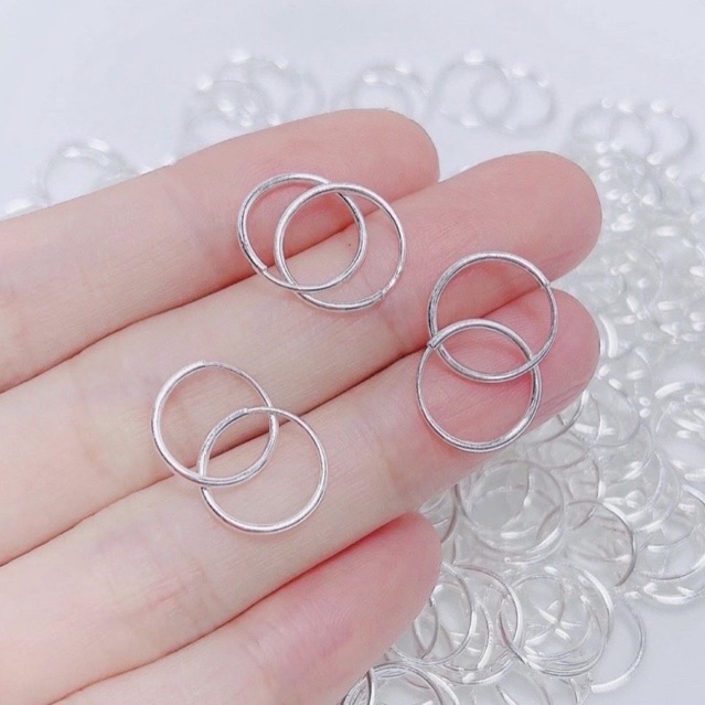 VÒNG TẦU TRƠN SZ MINI CHO BÉ CHUẨN BẠC TA-THJ SILVER