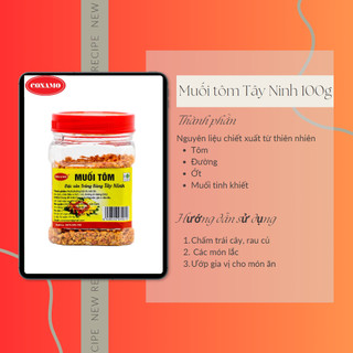 Muối tôm Tây Ninh lọ 100g