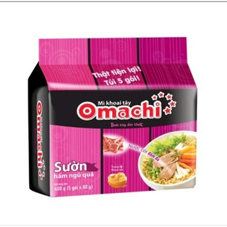 [1 thùng] Mì tôm Omachi đủ các loại (6lốc)