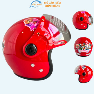 Mũ bảo hiểm trùm đầu dành cho trẻ em từ 4 đến 8 tuổi - BKtec - BK32 - Vòng đầu 50-52cm - Phù hợp với bé nặng dưới 25kg