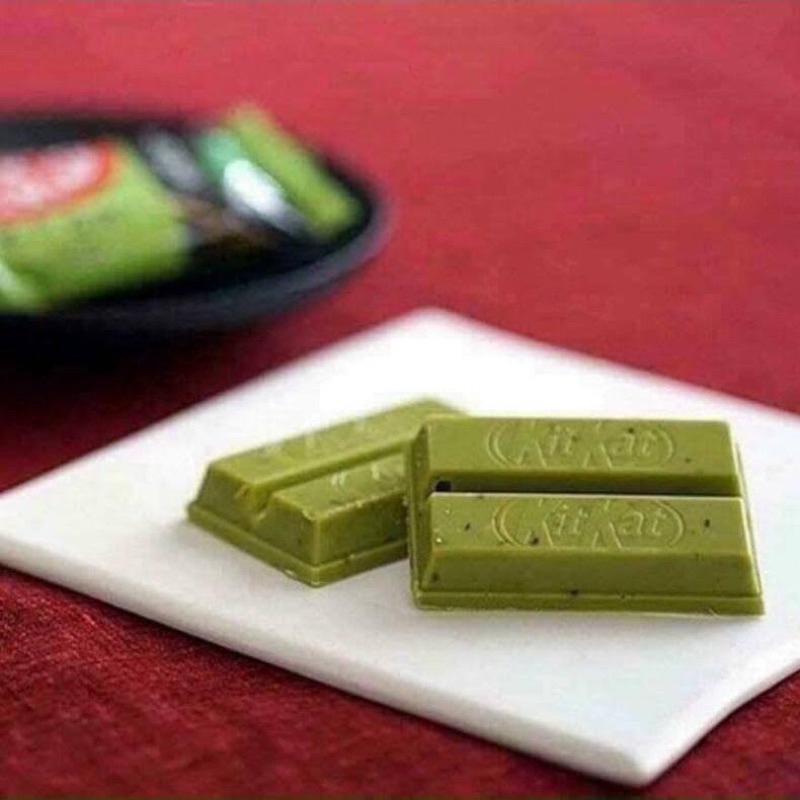 Bánh Xốp Socola Kitkat Trà Xanh 2F 17g