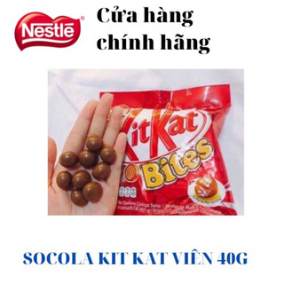 Bánh Xốp Phủ Socola Kitkat Bites 40g