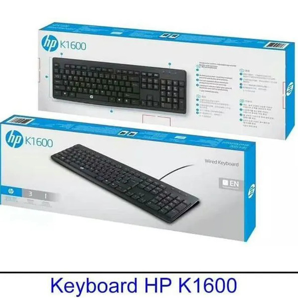 Bàn Phím Máy Tính Văn Phòng Có Dây Hp K1600 Siêu Bền
