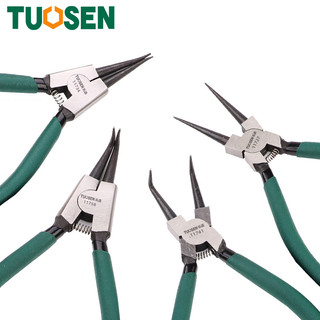 Kìm mở phe trong, phe ngoài, Mũi cong, mũi thẳng, mũi đôi, mũi đơn (kìm phanh) cỡ 7inch- Chính hãng Tuosen - (1 chiếc)