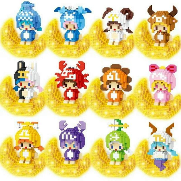LEGO PHÁT SÁNG 12 CUNG HOÀNG ĐẠO SIÊU ĐÁNG YÊU