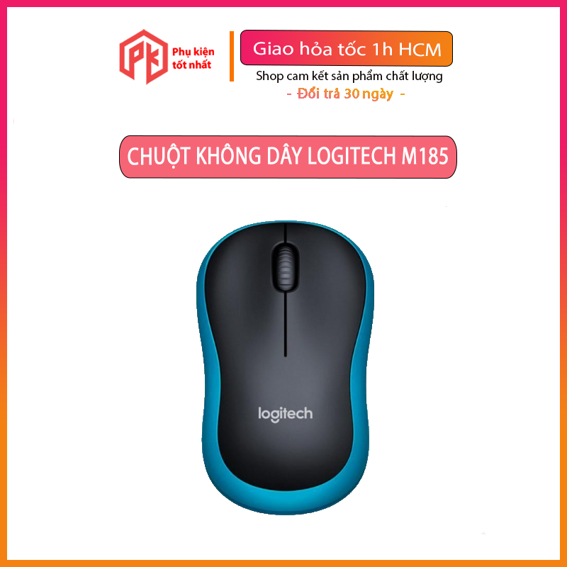 Chuột không dây Logitech êm ái, tiết kiệm pin