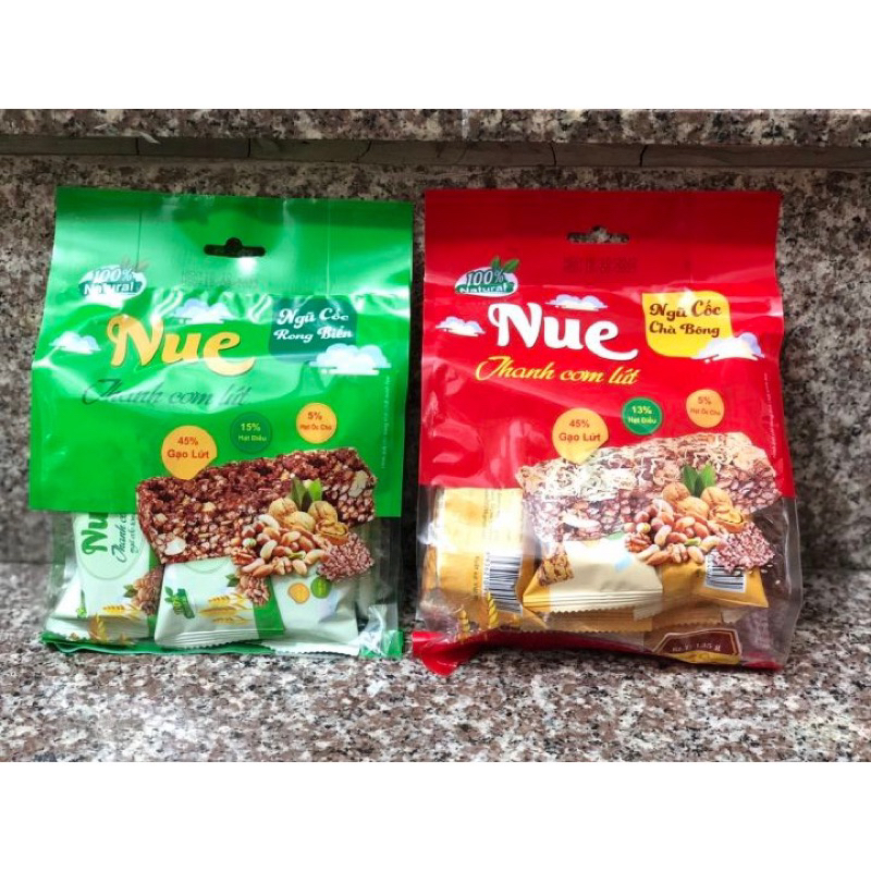 Bánh Nue thanh gạo lứt ngũ cốc túi 135g