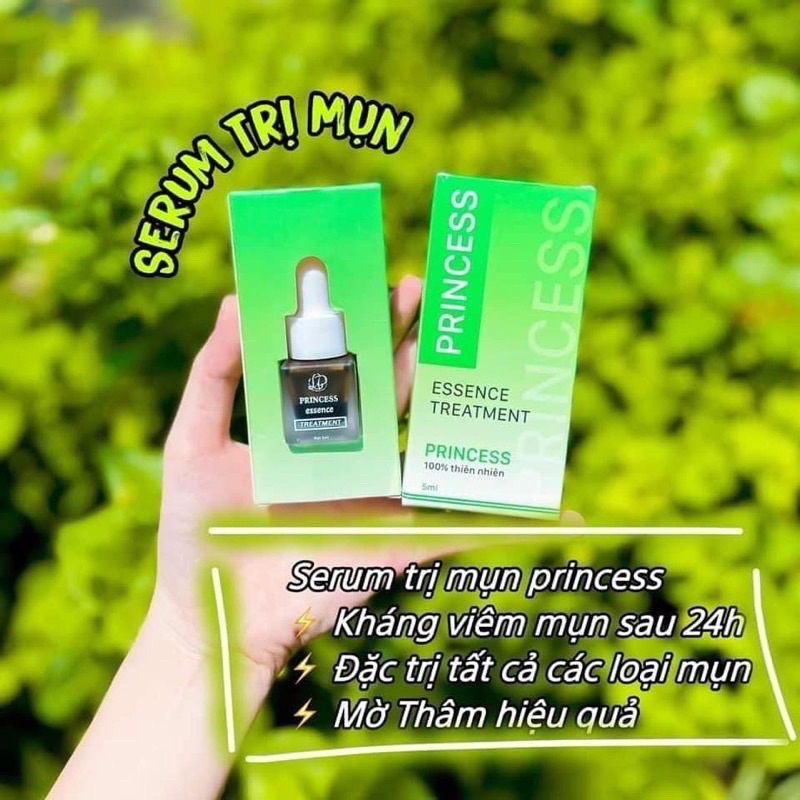 SERUM PRINCESS GIẢM MỤN SẠM THÂM DO MỤN