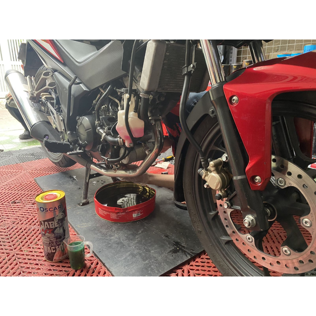 Oscar Racing 5w40 1L nhớt tổng hợp dành cho xe số