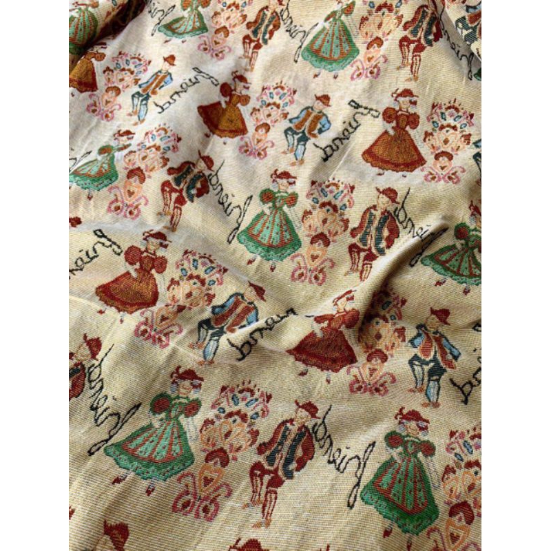 Vải gấm bố hoa