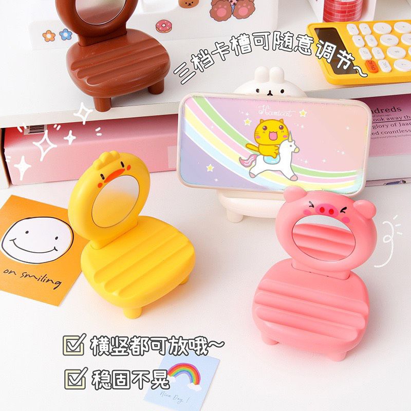 GIÁ ĐỠ ĐIỆN THOẠI TÍCH HỢP GƯƠNG SOI