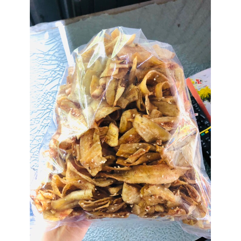 500g chuối chiên ngào đường nhà làm, ít đường vừa ăn bao ngon