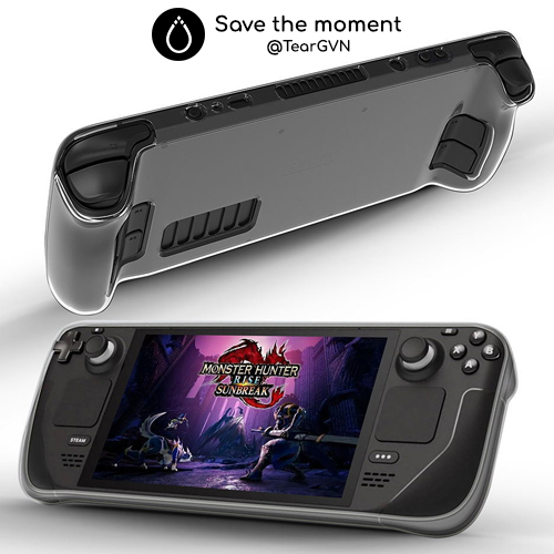 Ốp dẻo TPU chống trơn trượt cho Steam Deck & OLED