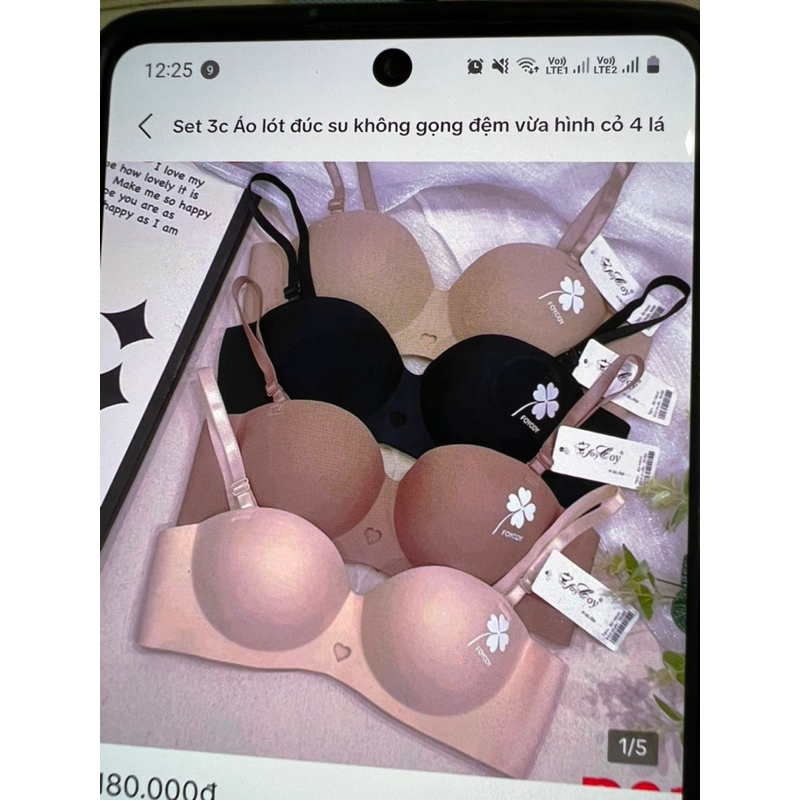 SET 3 ÁO ĐÚC SU QUẢ NGANG HÌNH CỎ BỐN LÁ