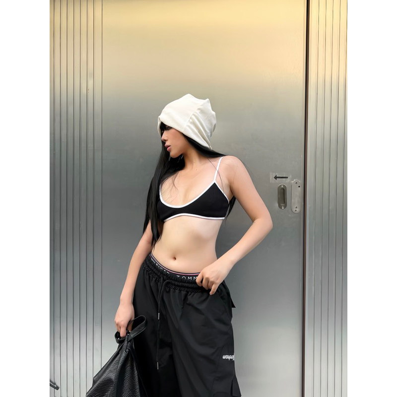 QUẦN DÙ FORM RỘNG TÚI ZIP - STRUGGE PANT