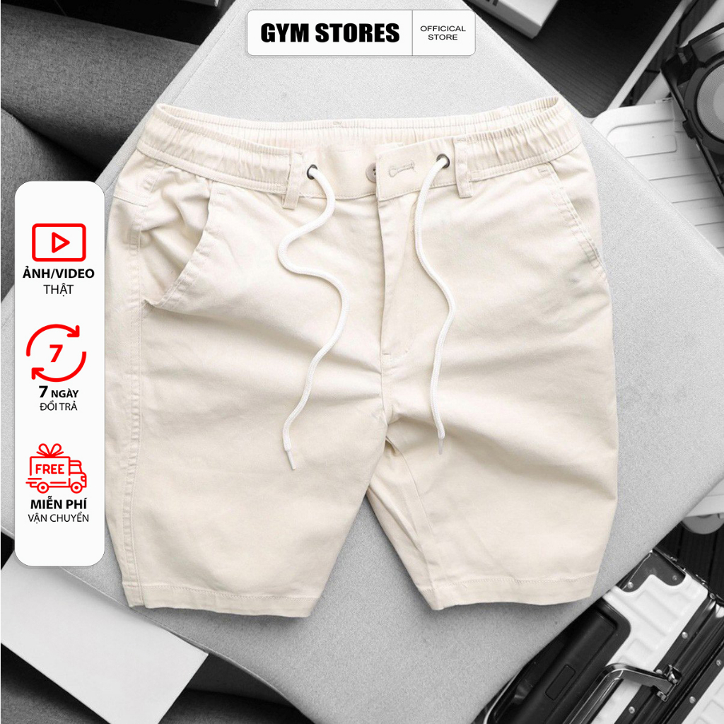 Quần short kaki quần ngố BASIC chất vải kaki cotton cao cấp mềm mịn, co giãn trẻ trung năng động MT66