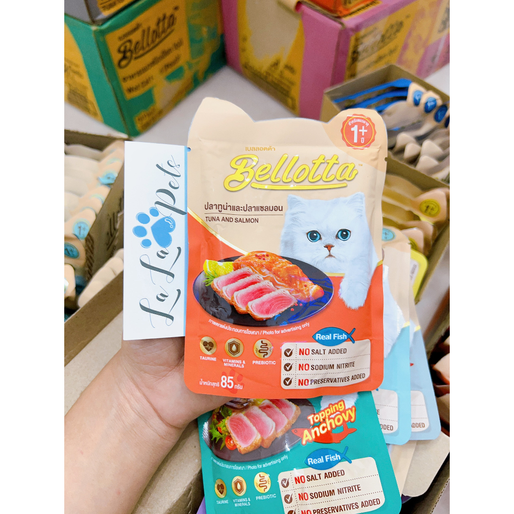 Pate BELLOTTA cho mèo gói 85g