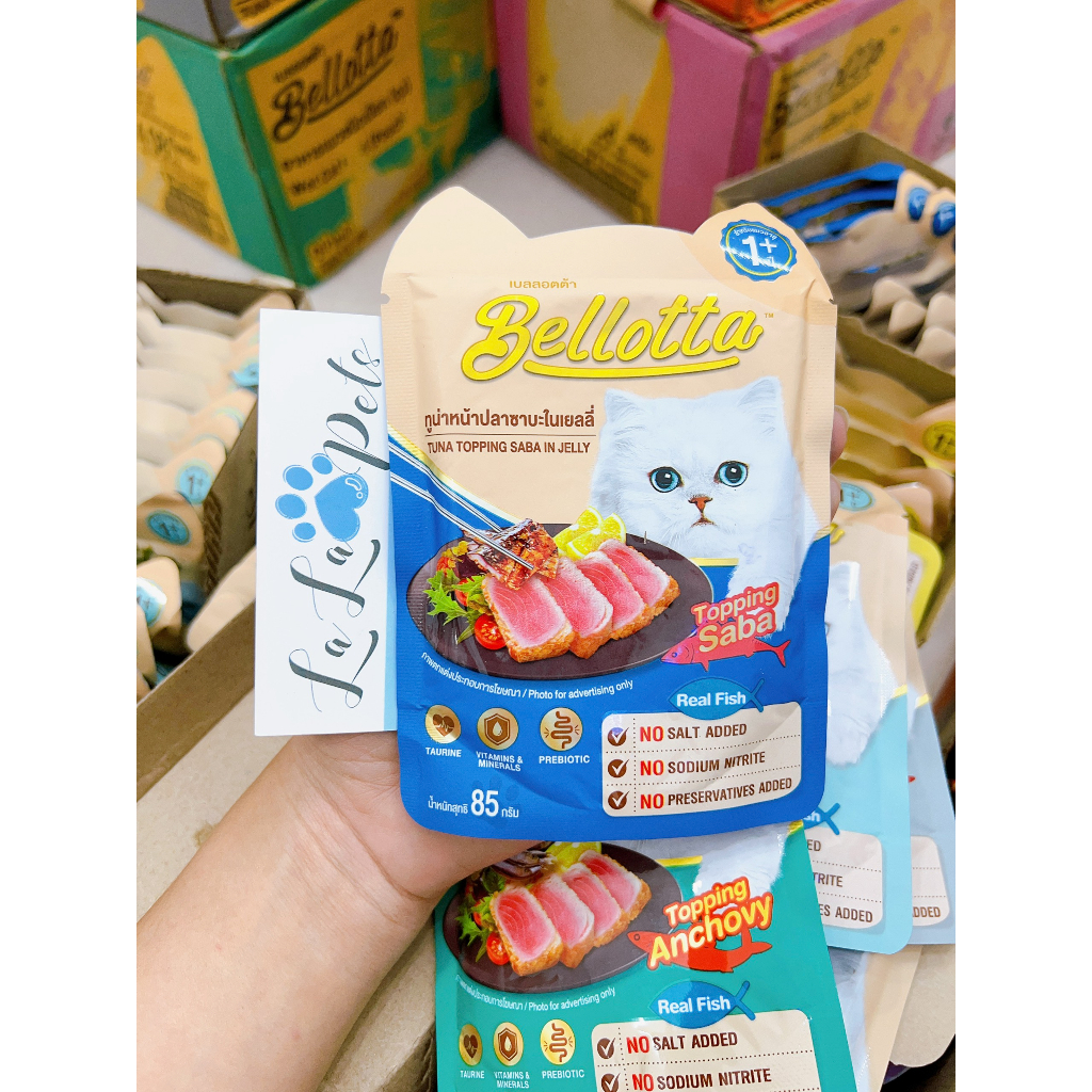 Pate BELLOTTA cho mèo gói 85g