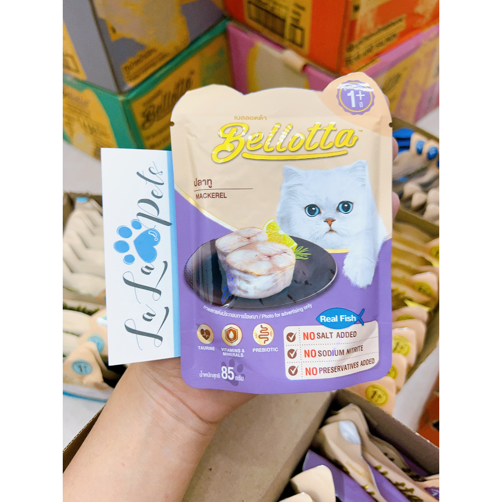 Pate BELLOTTA cho mèo gói 85g