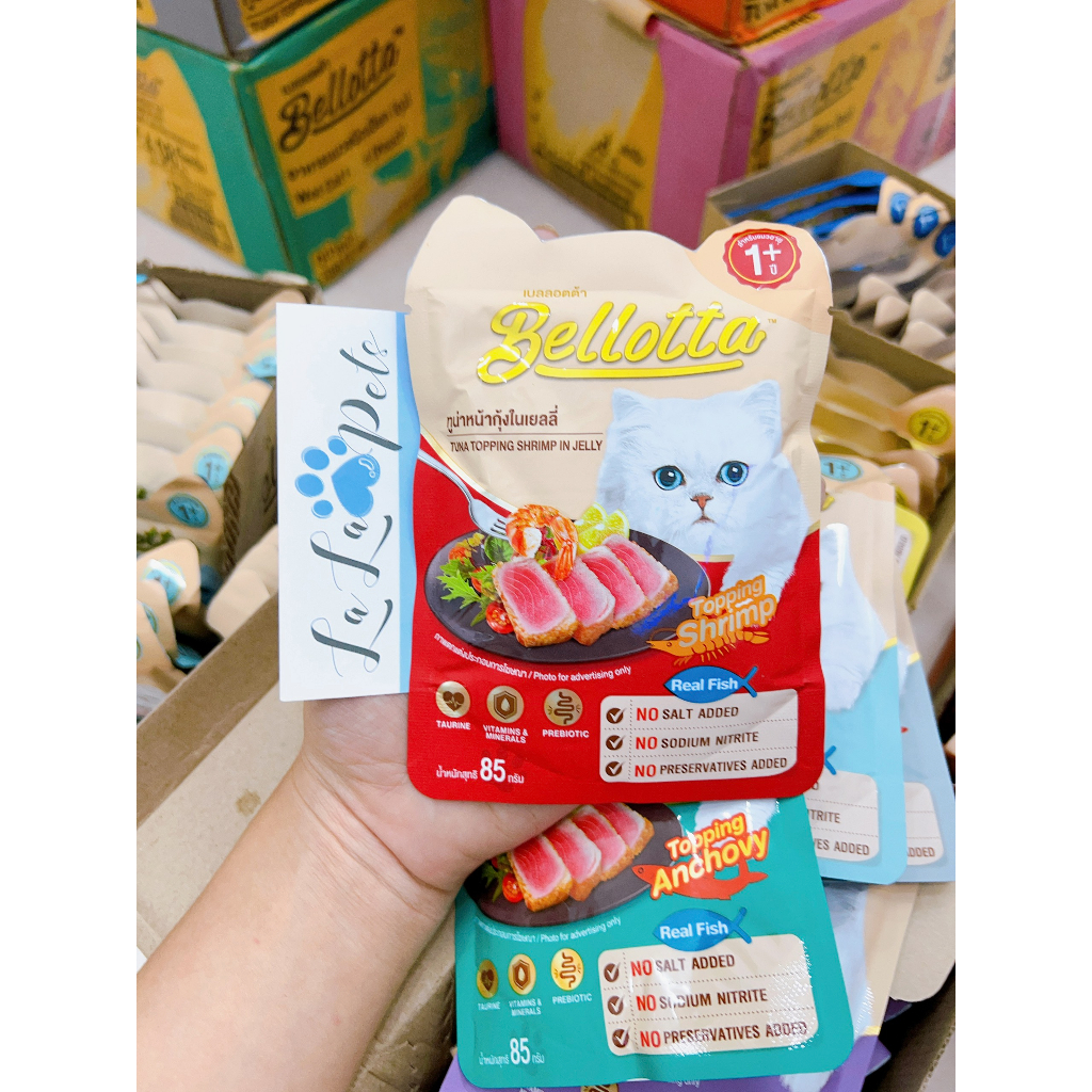 Pate BELLOTTA cho mèo gói 85g