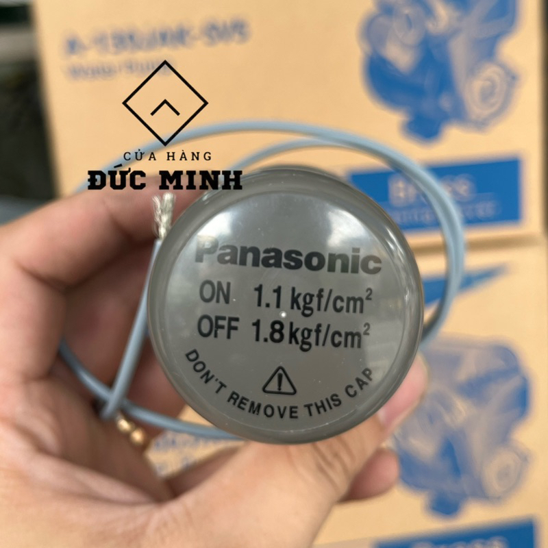 Rờ le máy bơm Panasonic hàng chính hãng, rờ le công tắc áp lực máy bơm