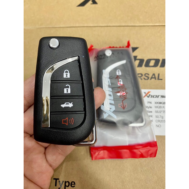 VỎ Chìa khóa Flip gập xe Toyota như VIOS, INNOVA, FORTUNER, RAV4, ALTIST,CAMRY nhựa cao cấp