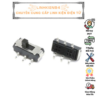 Công tắc gạt 6 chân mss22d18 smd