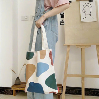 Túi tote vải canvas phong cách Hàn