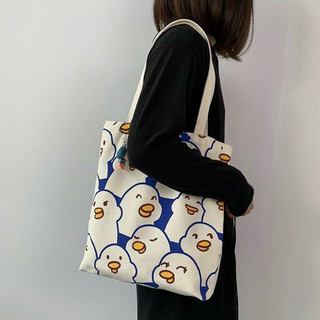 Túi tote vải canvas phong cách Hàn