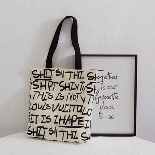 Túi tote vải canvas phong cách Hàn