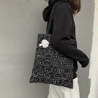 Túi tote vải canvas phong cách Hàn
