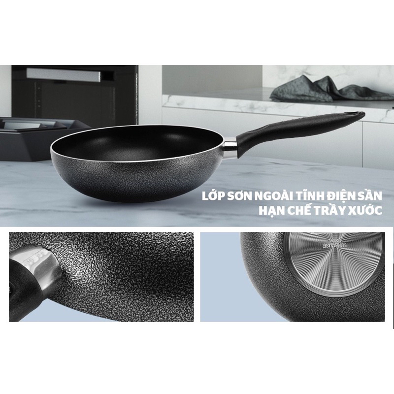 Chảo sâu lòng SunHouse 26cm Hkm Giá Rẻ