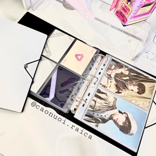 [CÓ SẴN] BINDER A5 WIDE CÒNG D HÃNG MEET DÀNH CHO POSTCARD MINIPHOTOCARD LƯU TRỮ ẢNH - Cáo nuôi rái cá