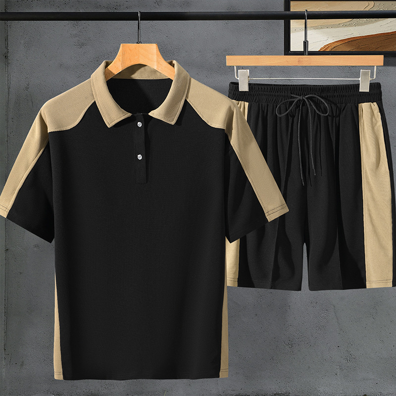 Đồ Bộ Nam Big Size Revered - Bộ Polo BigSize Nam Phối Sọc