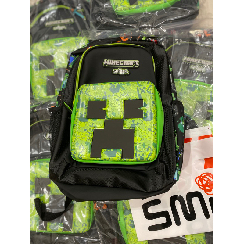 (Sẵn) Balo Smiggle Minecratf Xuất Dư