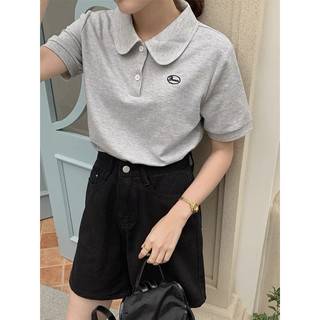 ÁO THUN CỔ SEN THÊU