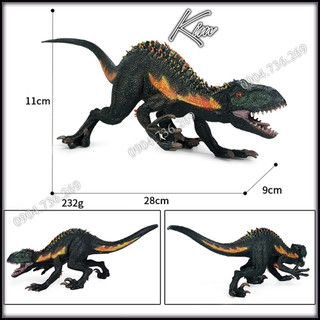 Mô hình khủng long Velociraptor lửa - Chính hãng