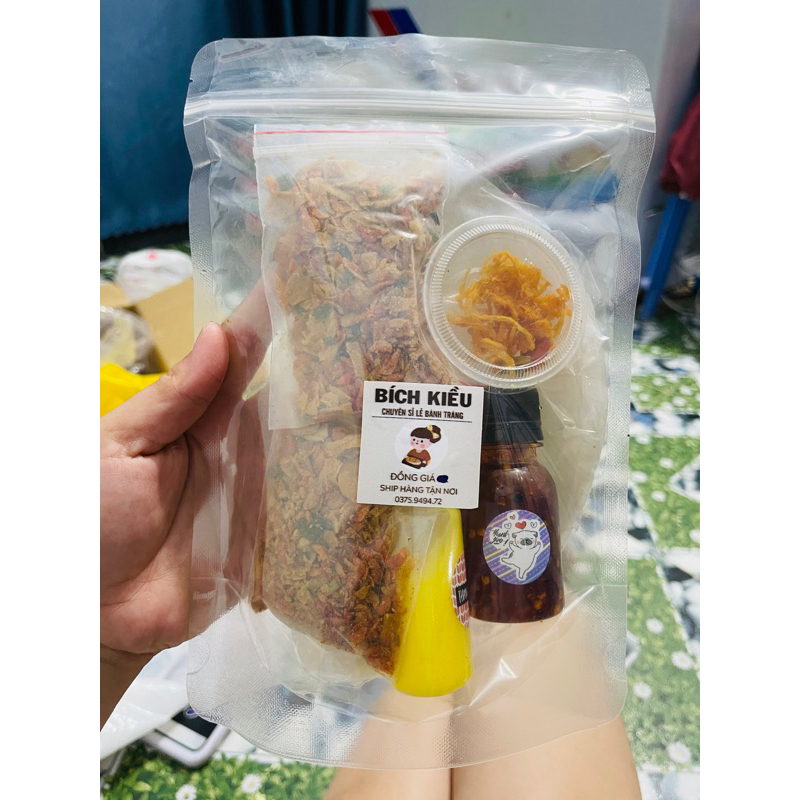 combo bánh tráng phơi sương