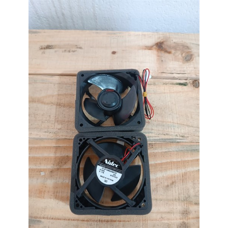 Quạt tủ lạnh Panasonic DC 12V 9*9cm 2 dây