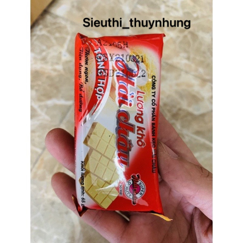 Lương Khô Hải Châu 65g đủ vị