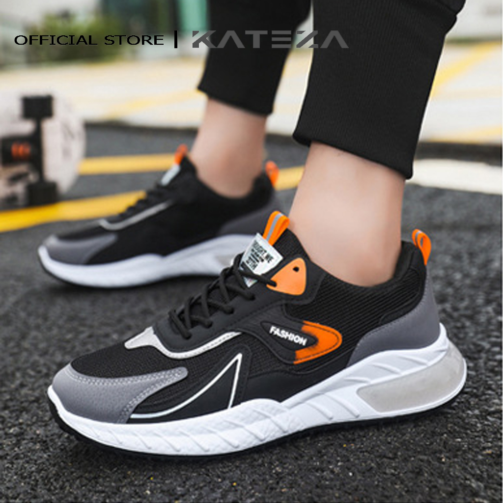 Giày thể thao nam KATEZA69 cao cấp thoáng chân phù hợp vận động chạy bộ tập gym nam tính có size từ 39 đến 44