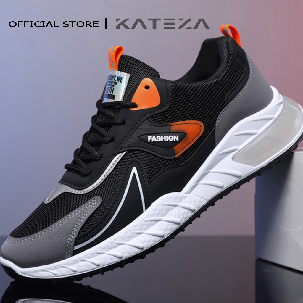 Giày thể thao nam KATEZA69 cao cấp thoáng chân phù hợp vận động chạy bộ tập gym nam tính có size từ 39 đến 44